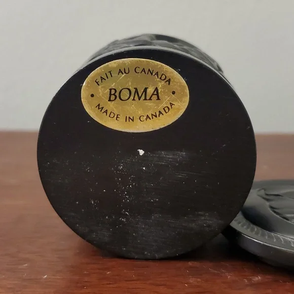 BOMA Native Canada Carved Lidded Box/Bowl - Picture 6 of 8